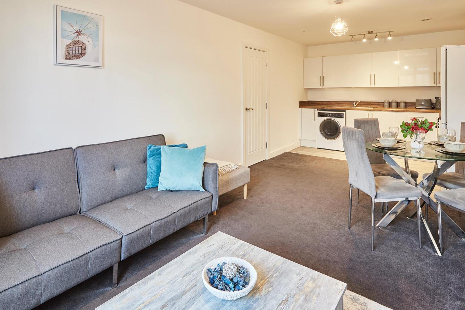 Nottingham Brand New 1Br Apt W/ Full Kitchen City Exterior foto